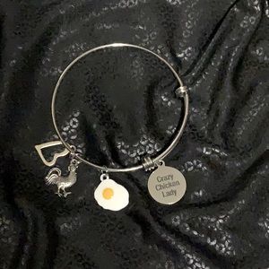Crazy Chicken Lady bracelet